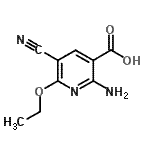 CAS#: 130484-87-6, 2-Amino-5-Cyano-6-Ethoxynicotinic Acid