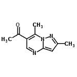 CAS#: 130506-85-3, 1-(2,7-Dimethylpyrazolo[1,5-a]Pyrimidin-6-Yl)Ethanone