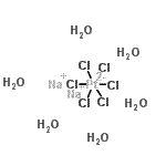 CAS#: 1307-82-0, Sodium Hexachloroplatinate(2-) Hydrate (2:1:6)