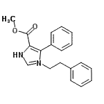CAS#: 130740-21-5, Methyl 3-Phenethyl-4-Phenyl-1H-Imidazole-5-Carboxylate