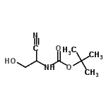 CAS#: 130780-94-8, 2-Methyl-2-Propanyl (1-Cyano-2-Hydroxyethyl)Carbamate