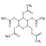 CAS 登录号：130796-15-5， 2,3,4,6-四-O-乙酰基-1-S-乙酰基-1-硫代吡喃己糖