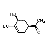 CAS#: 130814-92-5, 1-[(1S,5S)-5-Hydroxy-4-Methyl-3-Cyclohexen-1-Yl]Ethanone