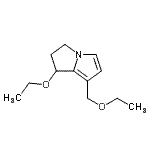 CAS#: 130816-05-6, 1-Ethoxy-7-(Ethoxymethyl)-2,3-Dihydro-1H-Pyrrolizine