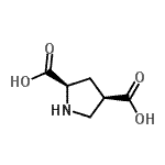 CAS#: 130830-78-3, (2R,4R)-2,4-Pyrrolidinedicarboxylic Acid