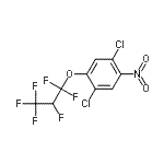 CAS#: 130841-23-5, 1,4-Dichloro-2-(1,1,2,3,3,3-Hexafluoropropoxy)-5-Nitrobenzene