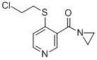 CAS#: 13096-21-4, Aziridin-1-Yl-[4-(2-Chloroethylsulfanyl)Pyridin-3-Yl]Methanone