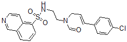 CAS#: 130964-32-8, N-[(E)-3-(4-Chlorophenyl)Prop-2-Enyl]-N-[2-(Isoquinolin-5-Ylsulfonylamino)Ethyl]Formamide