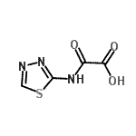 CAS#: 130992-20-0, Oxo(1,3,4-Thiadiazol-2-Ylamino)Acetic Acid
