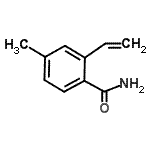 CAS#: 131002-07-8, 4-Methyl-2-Vinylbenzamide