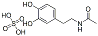 CAS 登录号：131062-91-4， N-[2-(3,4-二羟基苯基)乙基]乙酰胺硫酸盐
