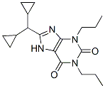 CAS#: 131080-42-7, 8-(Dicyclopropylmethyl)-1,3-Dipropyl-7H-Purine-2,6-Dione