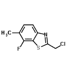 CAS#: 131105-86-7, 2-(Chloromethyl)-7-Fluoro-6-Methyl-1,3-Benzothiazole