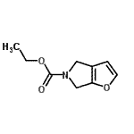 CAS 登录号：131169-38-5， 乙基4,6-二氢-5H-呋喃并[2,3-c]吡咯-5-羧酸酯