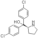 CAS 登录号：131180-49-9， (R)-二(4-氯苯基)(吡咯烷-2-基)甲醇