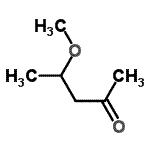 CAS#: 13122-52-6, 4-Methoxy-2-Pentanone