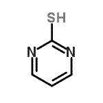 CAS#: 131242-36-9, 2-Pyrimidinethiol
