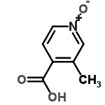 CAS#: 131346-20-8, 3-Methylisonicotinic Acid 1-Oxide
