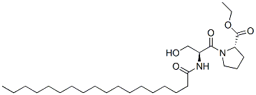 CAS#: 131476-72-7, Ethyl (2S)-1-[(2R)-3-Hydroxy-2-(Octadecanoylamino)Propanoyl]Pyrrolidine-2-Carboxylate