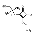 CAS#: 131588-95-9, 3-Ethoxy-4-[(1-Hydroxy-2-Methyl-2-Propanyl)Amino]-3-Cyclobutene-1,2-Dione