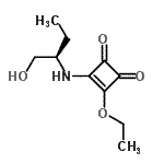 CAS#: 131588-96-0, 3-Ethoxy-4-{[(2R)-1-Hydroxy-2-Butanyl]Amino}-3-Cyclobutene-1,2-Dione