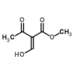 CAS 登录号：131607-55-1， 甲基(2E)-2-(羟基亚甲基)-3-氧代丁酸酯