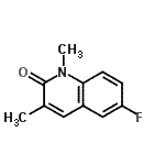 CAS 登录号：131610-12-3， 6-氟-1,3-二甲基-2(1H)-喹啉酮