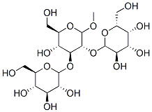CAS 登录号：131614-86-3， (3R,4S,5S,6R)-2-[(2R,3R,4S,5R)-3-羟基-2-(羟基甲基)-6-甲氧基-5-[(3R,4S,5R,6R)-3,4,5-三羟基-6-(羟基甲基)四氢吡喃-2-基]氧基四氢吡喃-4-基]氧基-6-(羟基甲基)四氢吡喃-3,4,5-三醇