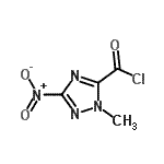 CAS#: 131758-19-5, 1-Methyl-3-Nitro-1H-1,2,4-Triazole-5-Carbonyl Chloride