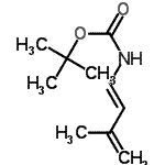 CAS#: 131784-69-5, 2-Methyl-2-Propanyl [(1E)-3-Methyl-1,3-Butadien-1-Yl]Carbamate