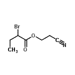 CAS#: 131792-97-7, 2-Cyanoethyl 2-Bromobutanoate