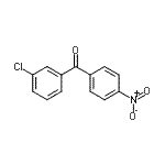 CAS#: 131822-44-1, (3-Chlorophenyl)(4-Nitrophenyl)Methanone
