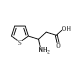 CAS#: 131829-50-0, 3-Amino-3-(2-Thienyl)Propanoic Acid