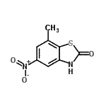 CAS#: 131908-89-9, 7-Methyl-5-Nitro-1,3-Benzothiazol-2(3H)-One