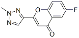 CAS#: 131924-40-8, 6-Fluoro-2-(2-Methyltriazol-4-Yl)Chromen-4-One