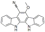 CAS#: 131926-78-8, 6-Cyano-5-Methoxyindolo(2,3-a)Carbazole