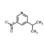 CAS#: 131941-33-8, 3-Isopropyl-5-Nitropyridine