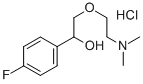 CAS 登录号：131961-44-9， 2-(2-二甲基氨基乙氧基)-1-(4-氟苯基)乙醇盐酸盐