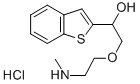 CAS#: 131964-93-7, 1-(1-Benzothiophen-2-Yl)-2-(2-Methylaminoethoxy)Ethanol Hydrochloride