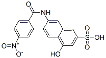 CAS 登录号：132-88-7， 4-羟基-7-[(4-硝基苯甲酰)氨基]萘-2-磺酸