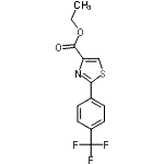 CAS#: 132089-39-5, Ethyl 2-[4-(Trifluoromethyl)Phenyl]-1,3-Thiazole-4-Carboxylate