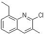 CAS#: 132118-30-0, 2-Chloro-8-Ethyl-3-Methyl-Quinoline