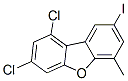 CAS#: 132194-83-3, 1,3-Dichloro-8-Iodo-6-Methyldibenzofuran