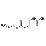CAS#: 132237-21-9, Allyl 4-Acetamidobutanoate