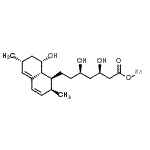CAS#: 132294-94-1, Sodium (3R,5R)-3,5-Dihydroxy-7-[(1S,2S,6R,8S,8aR)-8-Hydroxy-2,6-Dimethyl-1,2,6,7,8,8A-Hexahydro-1-Naphthalenyl]Heptanoate