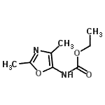CAS 登录号：132334-50-0， 乙基(2,4-二甲基-1,3-恶唑-5-基)氨基甲酸酯