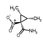 CAS#: 132350-80-2, (1R,2R,3S)-2,3-Dimethyl-1-Nitrocyclopropanecarboxamide
