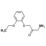 CAS#: 132412-91-0, 1-Amino-3-(2-Ethoxyphenoxy)Acetone