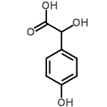 CAS#: 13244-78-5, Hydroxy(4-Hydroxyphenyl)Acetic Acid