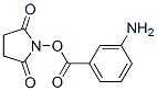 CAS 登录号：132445-63-7， (2,5-二氧代吡咯烷-1-基)3-氨基苯甲酸酯